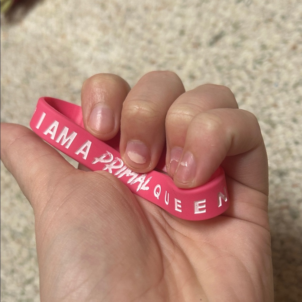 FREE WITH PURCHASE⭐️ 'I Am a Primal Queen' Wristband